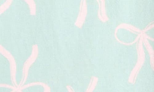NORDSTROM NORDSTROM KIDS' PRINT FITTED COTTON TWO-PIECE PAJAMA SET