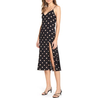 Reformation Crimini Slipdress, Black