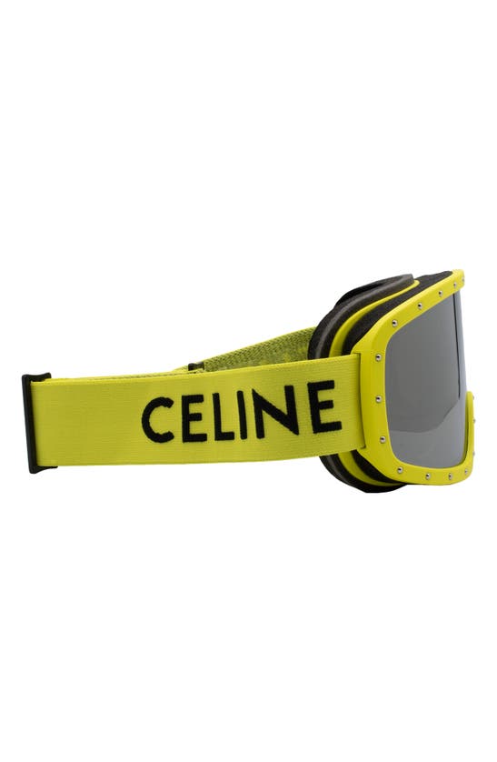 Celine Injected Ski Mask Goggles - Matte Yellow