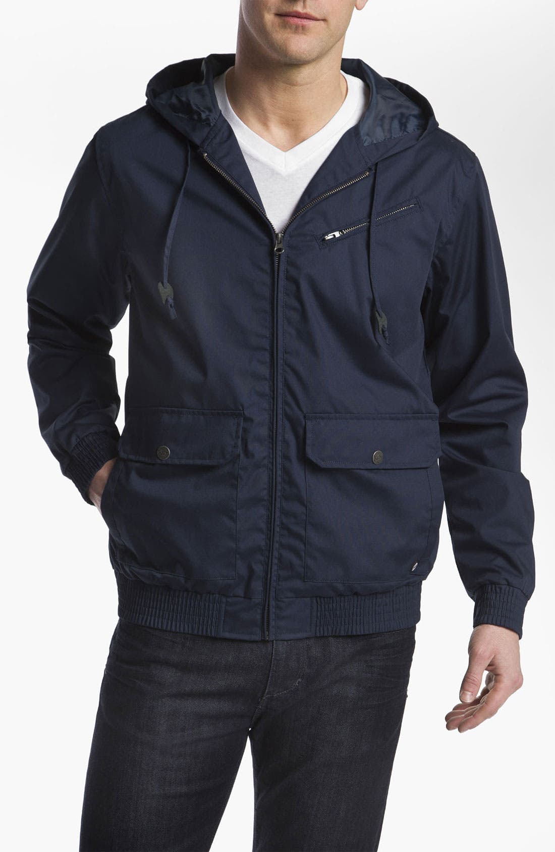 RVCA 'Sil II' Hooded Jacket Nordstrom