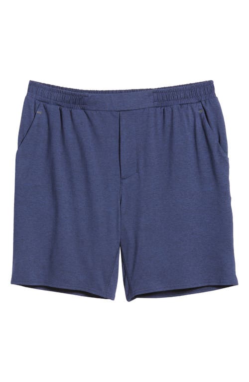 Johnnie-o Webb Drawstring Shorts In Navy