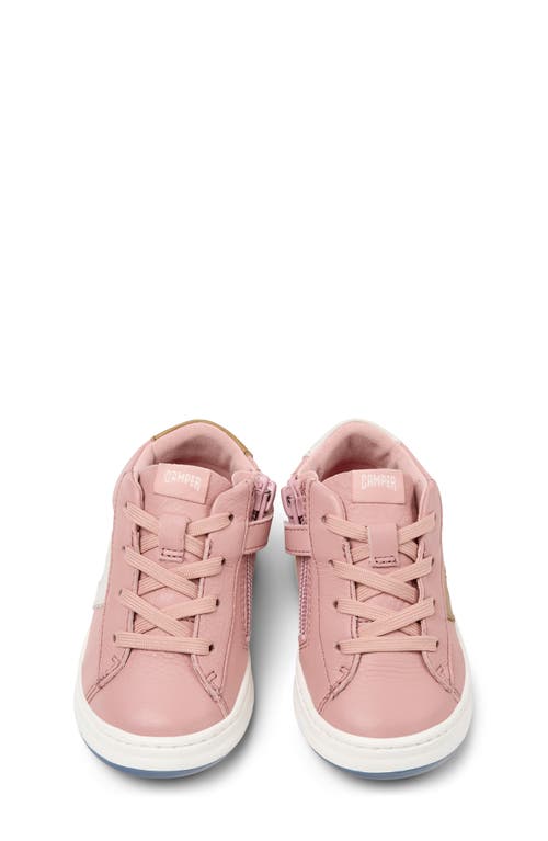 Shop Camper Kids' Runner Four High Top Sneaker In Medium Pink