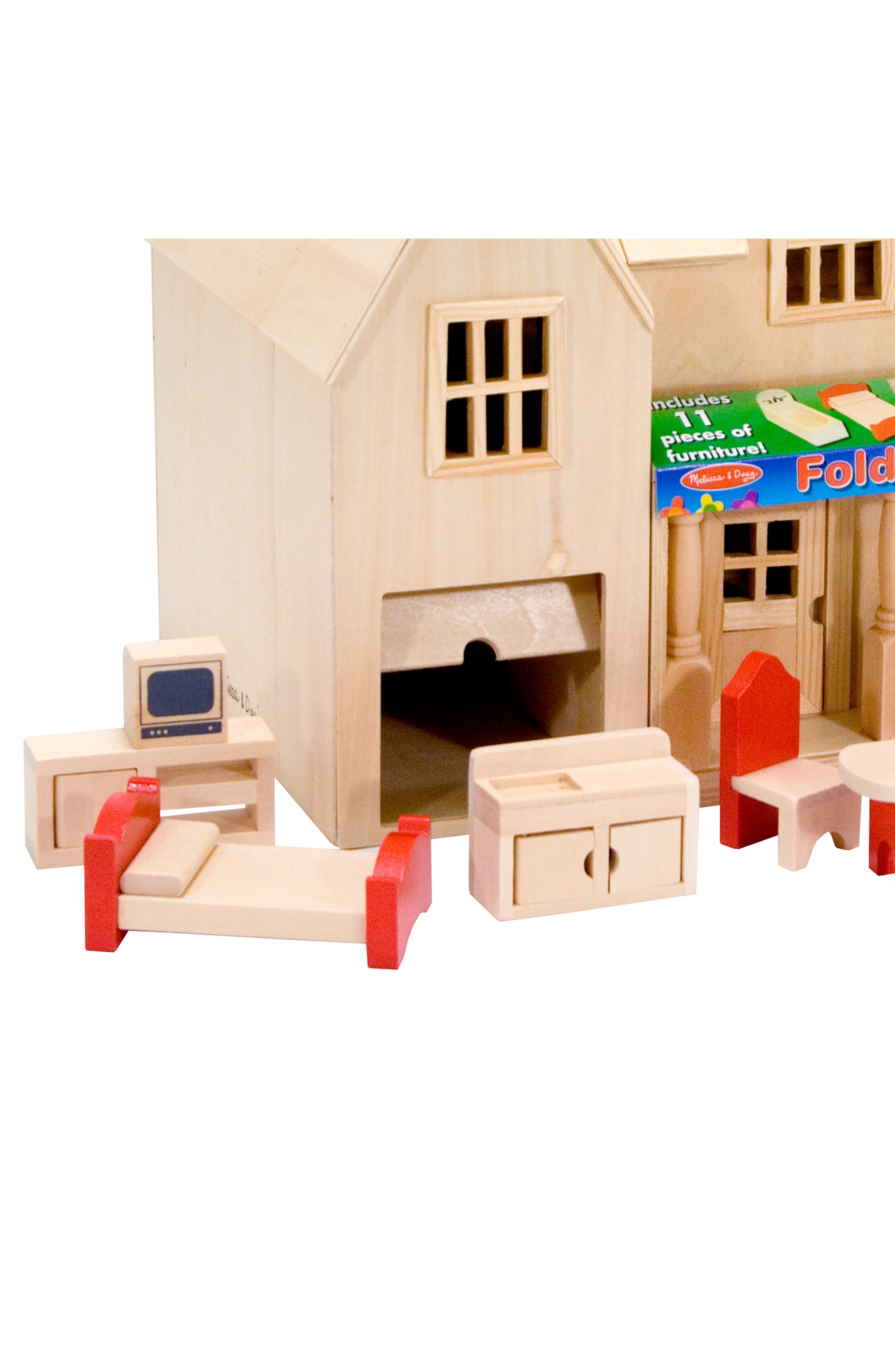 melissa and doug dollhouse fold and go