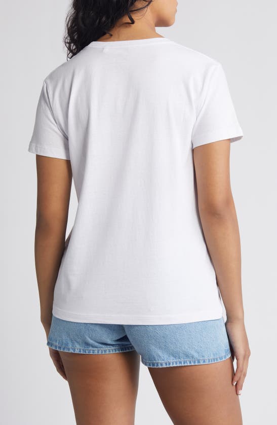 Shop Rip Curl Paradise Palms Cotton Graphic T-shirt In White