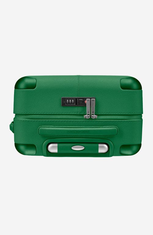 Shop Maison De Sabre Maison De Sabré The Carry On Suitcase In Emerald Green