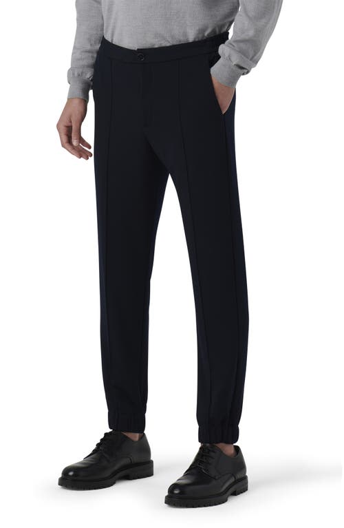 Bugatchi Double Knit Chinos Navy at Nordstrom,