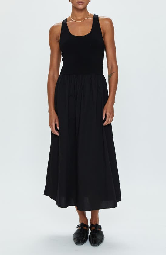 Pistola Faye Tank Dress In Noir