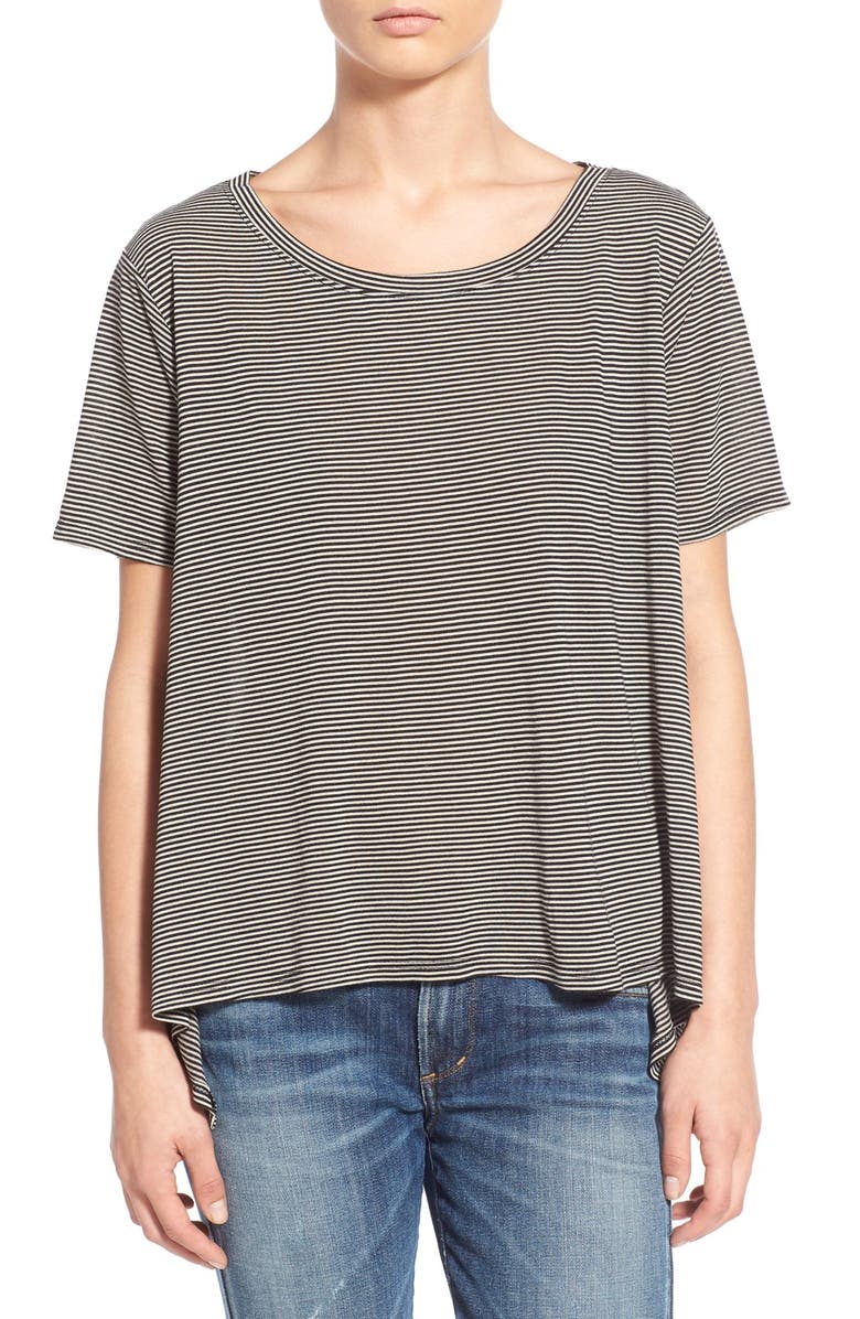 BP. Stripe High/Low Tee | Nordstrom