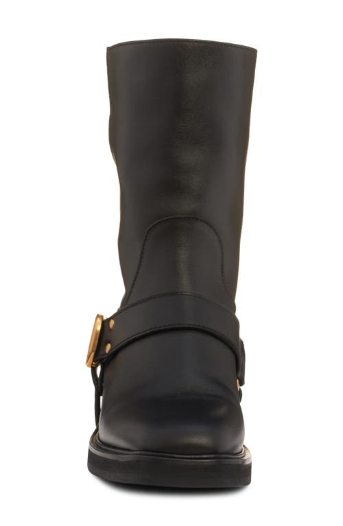 Shop Valentino Garavani Vlogo Signature Engineer Boot In Nero