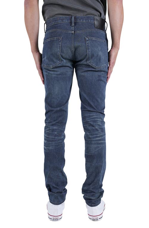 Shop Hiroshi Kato The Scissors Slim Tapered Stretch Selvedge Jeans In Dark Indigo