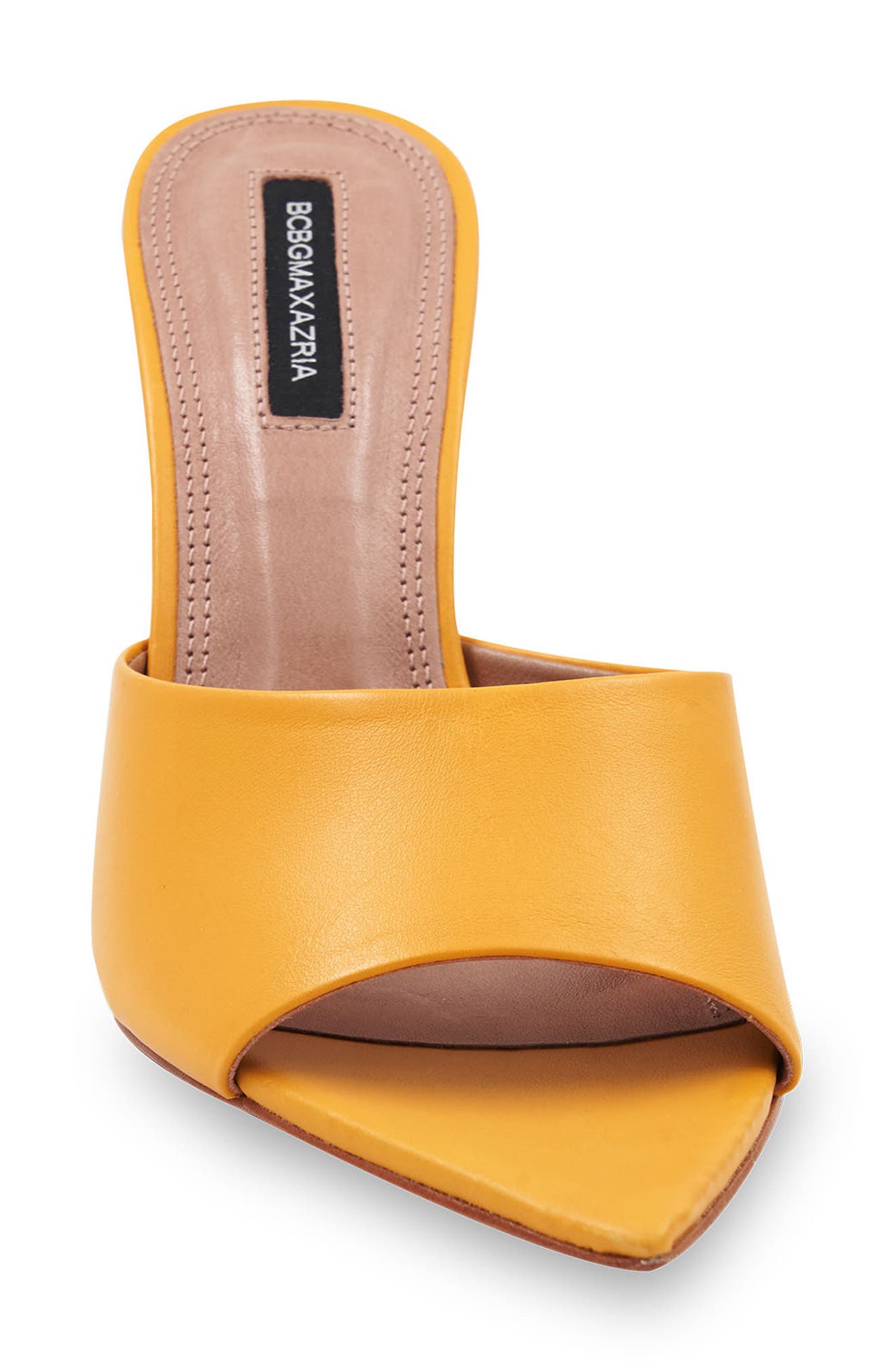bcbg yellow sandals