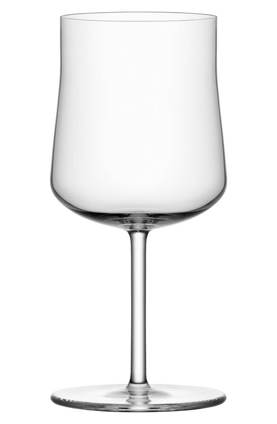 Orrefors Informal Collection Small Wine Glass - Set Of 2 In Clear