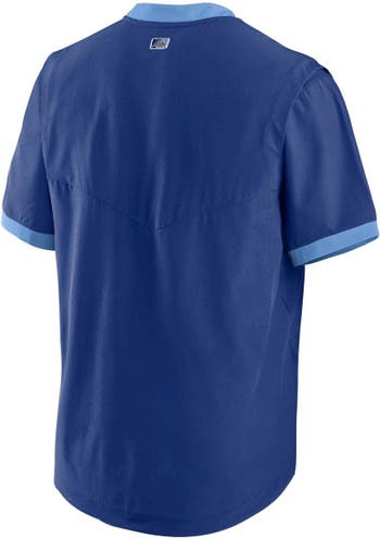 Kansas City Royals Nike Mens T-Shirt Blue Crew Neck Long Sleeve