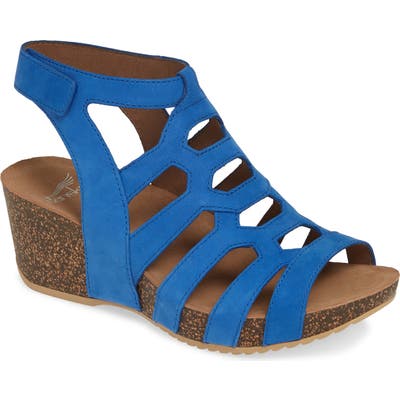 Dansko Selina Wedge Sandal - Blue
