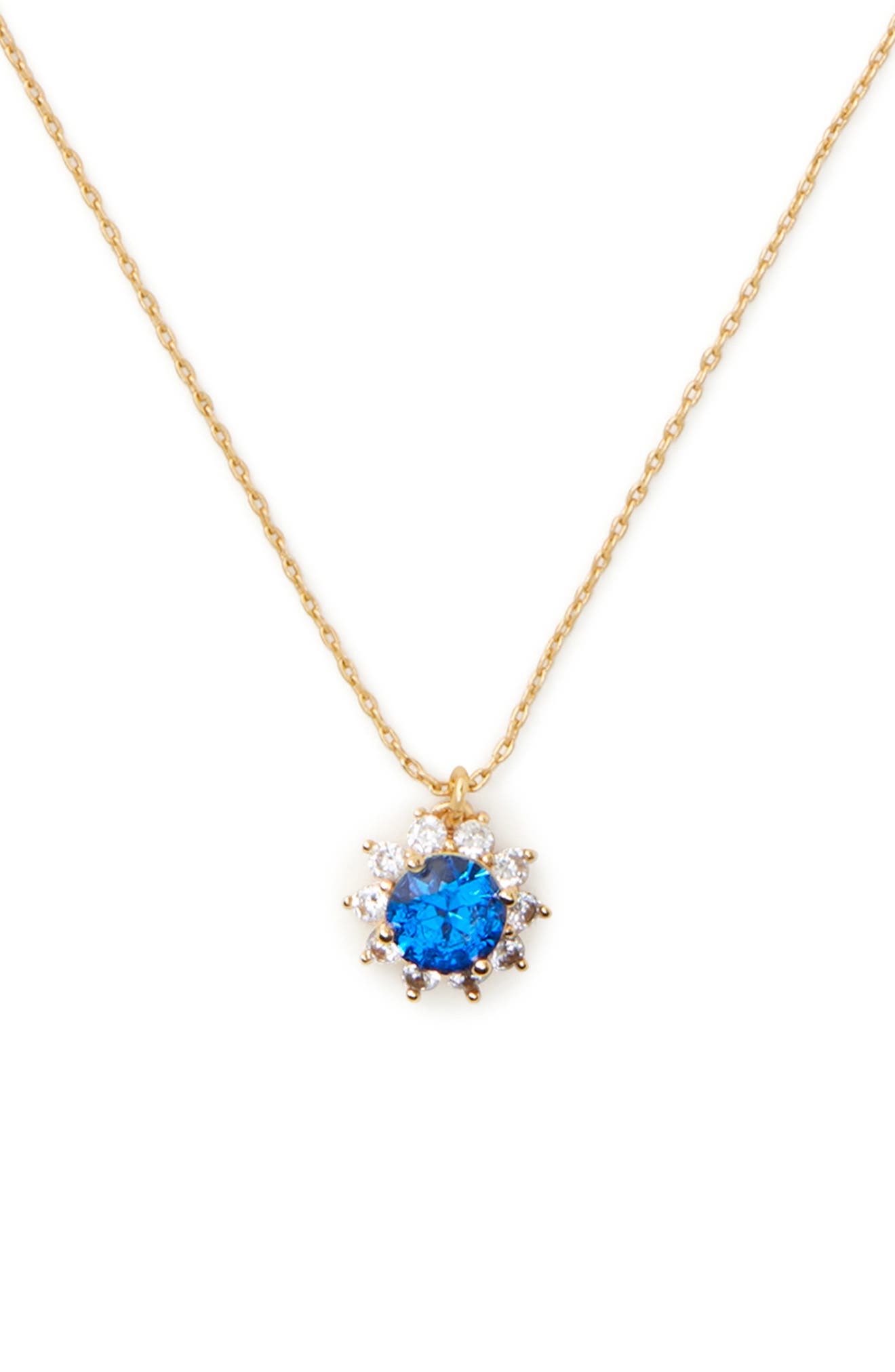 blue pendant chain