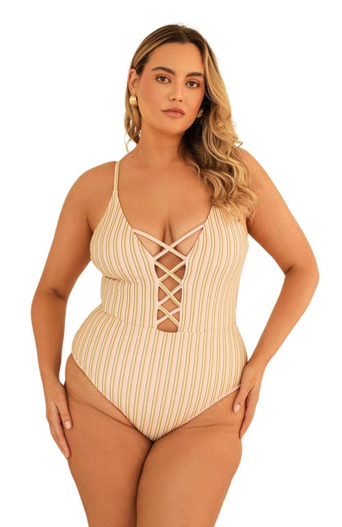 Dippin Daisys Bliss One Piece Nostalgia Stripe at Nordstrom,