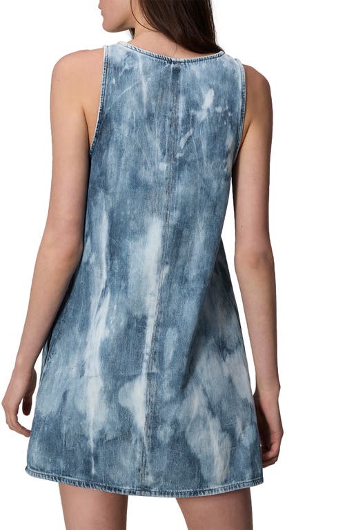 Rag & Bone Women's Naia Tie-dye Denim Minidress In Indwaterco