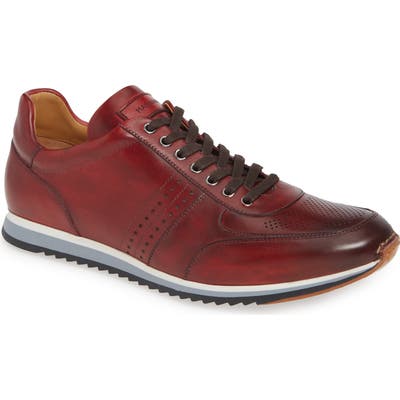Magnanni Marlow Water Resistant Sneaker, Red