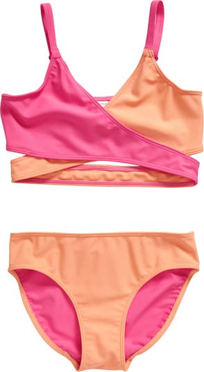 Kids' Crossover Two-Piece Swimsuit