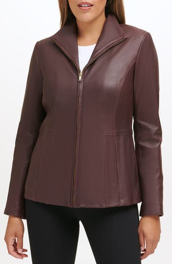 Cole haan leather jacket nordstrom rack hotsell