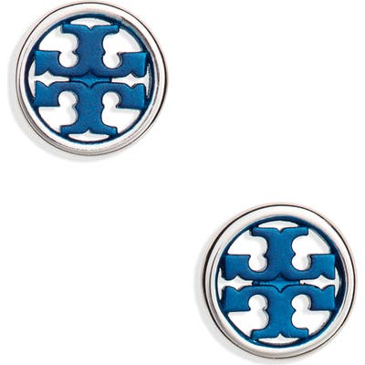 Tory Burch Miller Circle Stud Earrings