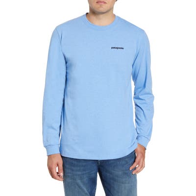 Patagonia Fitz Roy Responsibili-Tee Long-Sleeve T-Shirt, Blue