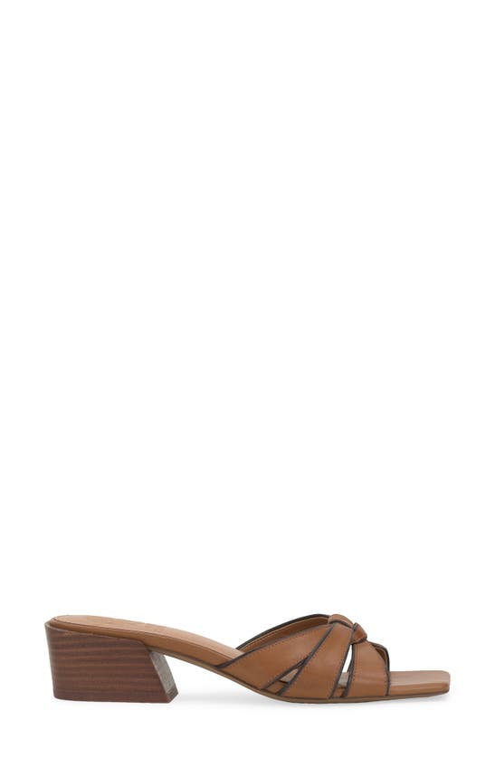 Shop Vince Camuto Selaries Sandal In Golden Walnut Root Beer