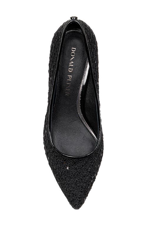 Shop Donald Pliner Suzette Pointed Toe Pump In Black