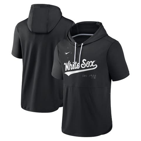 Chicago White Sox Nike Lockup Performance Short Sleeve Lightweight Hooded  Top - Navy