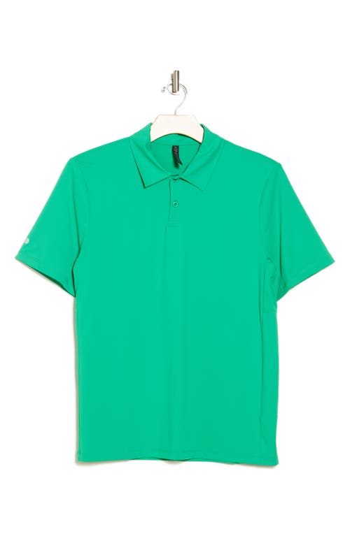 Shop Z By Zella Hybrid Court Polo In Green Bright