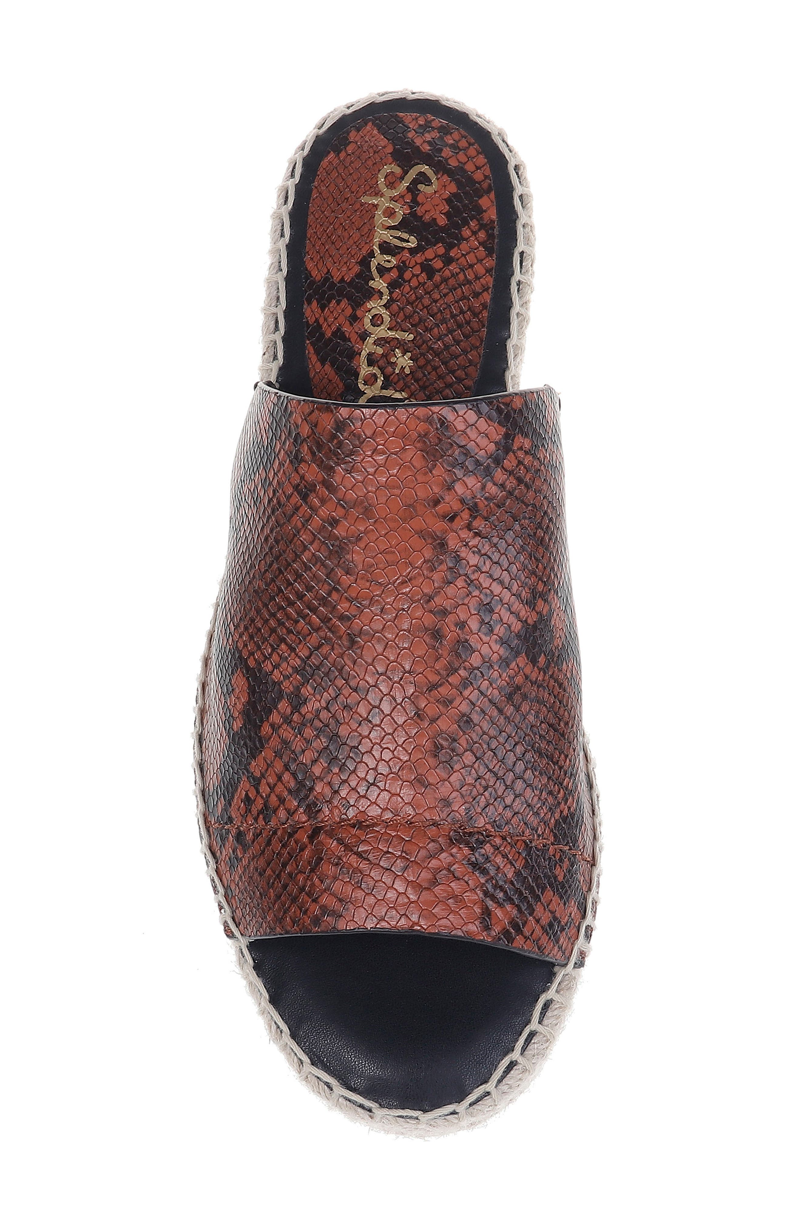 thaddeus espadrille slide sandal