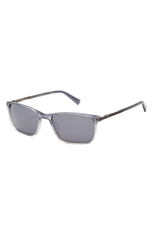 TED BAKER TED BAKER LONDON 57MM POLARIZED RECTANGLE SUNGLASSES