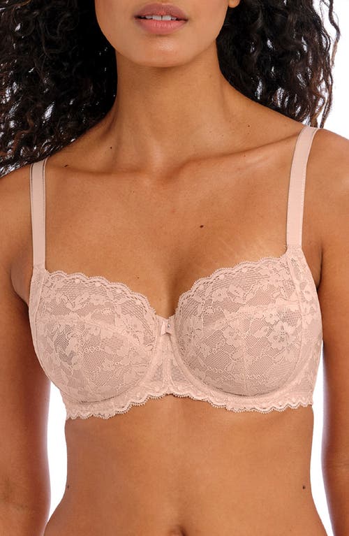 Offbeat Underwire Side Support Bra in Natbge
