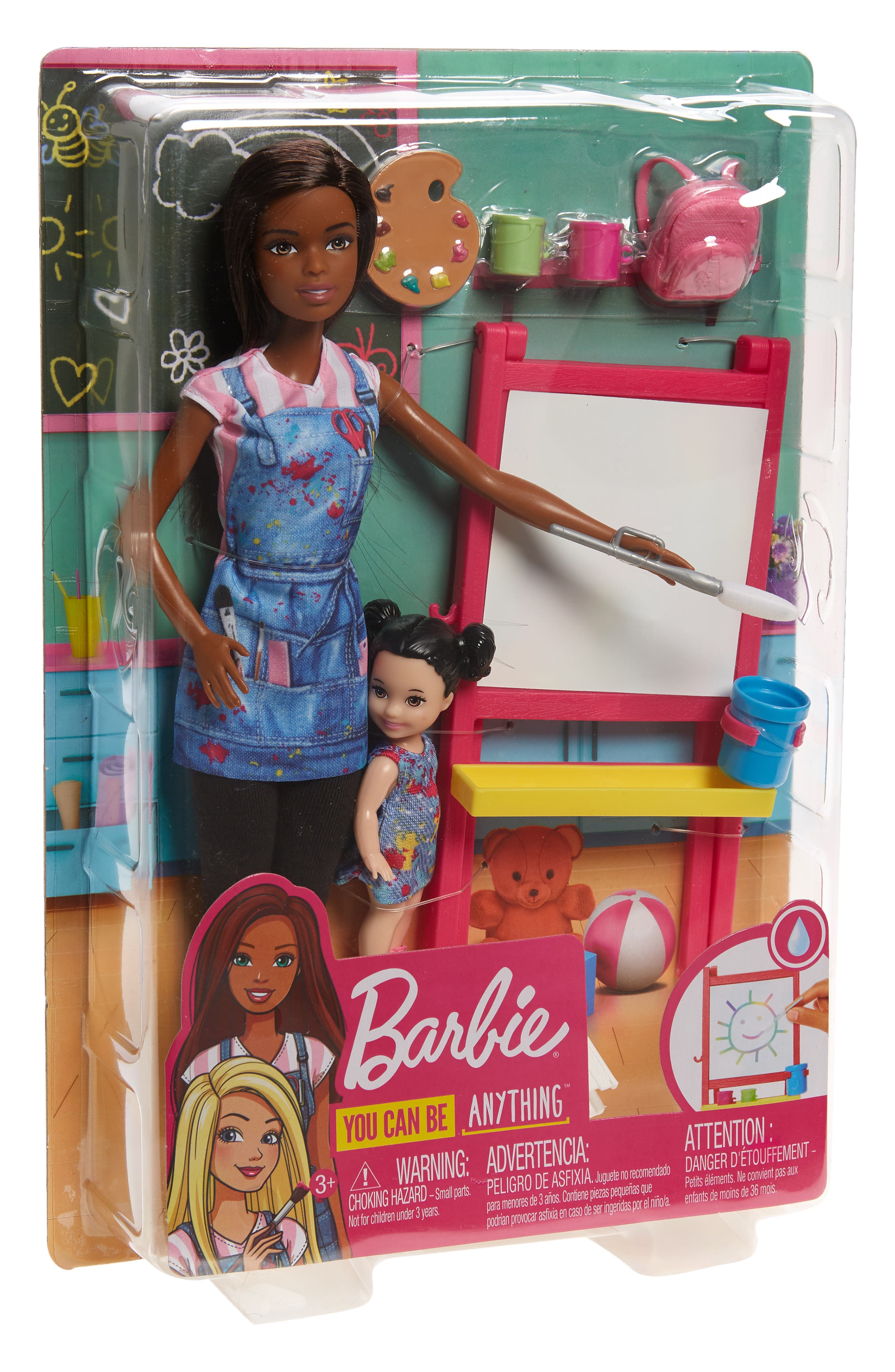 barbie art teacher set