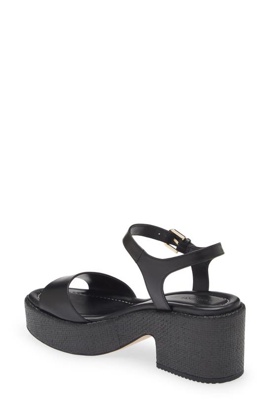 Shop Nordstrom Claudia Platform Sandal In Black