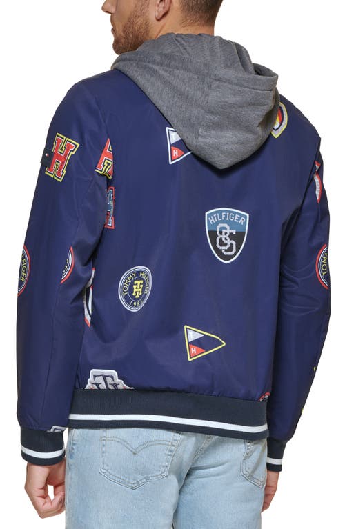 TOMMY HILFIGER TOMMY HILFIGER HOODED BOMBER JACKET 