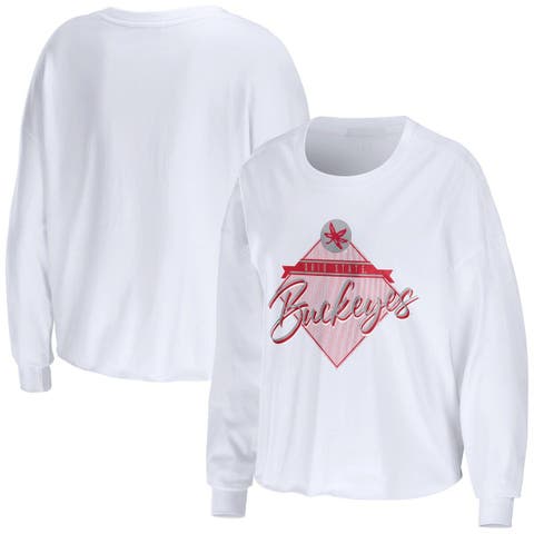Women's Wear by Erin Andrews Red St. Louis Cardinals Vintage Cord Pullover Sweatshirt Size: Small