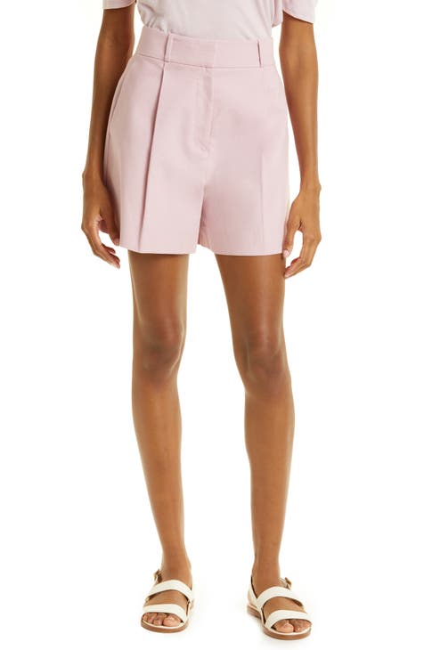 Tailored High Waist Suiting Shorts