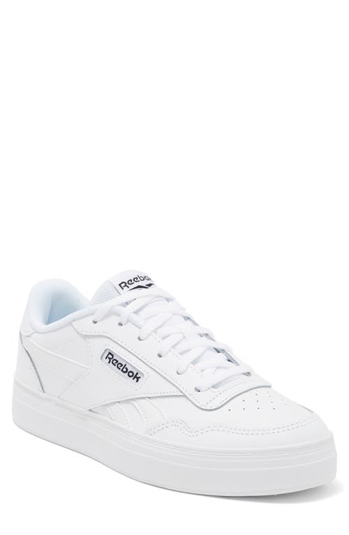 Shop Reebok Court Advance Sneaker In Ftwwht/ftw