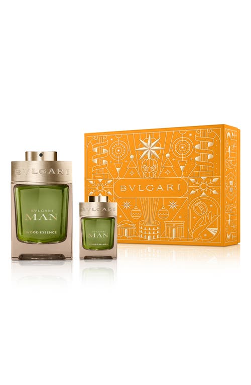 Bvlgari Man Wood Essence Eau De Parfum Jumbo 2-piece Gift Set In No Color