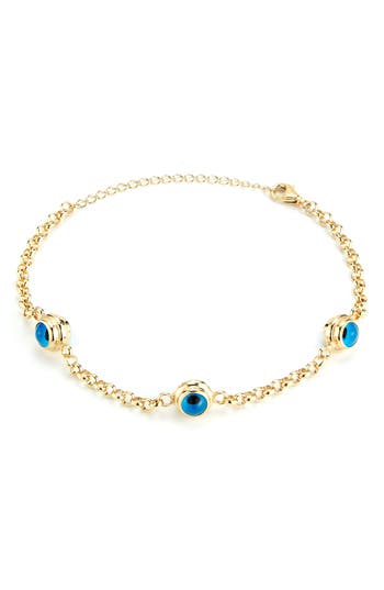 Sphera Milano Eye Eye Station Bracelet In Gold
