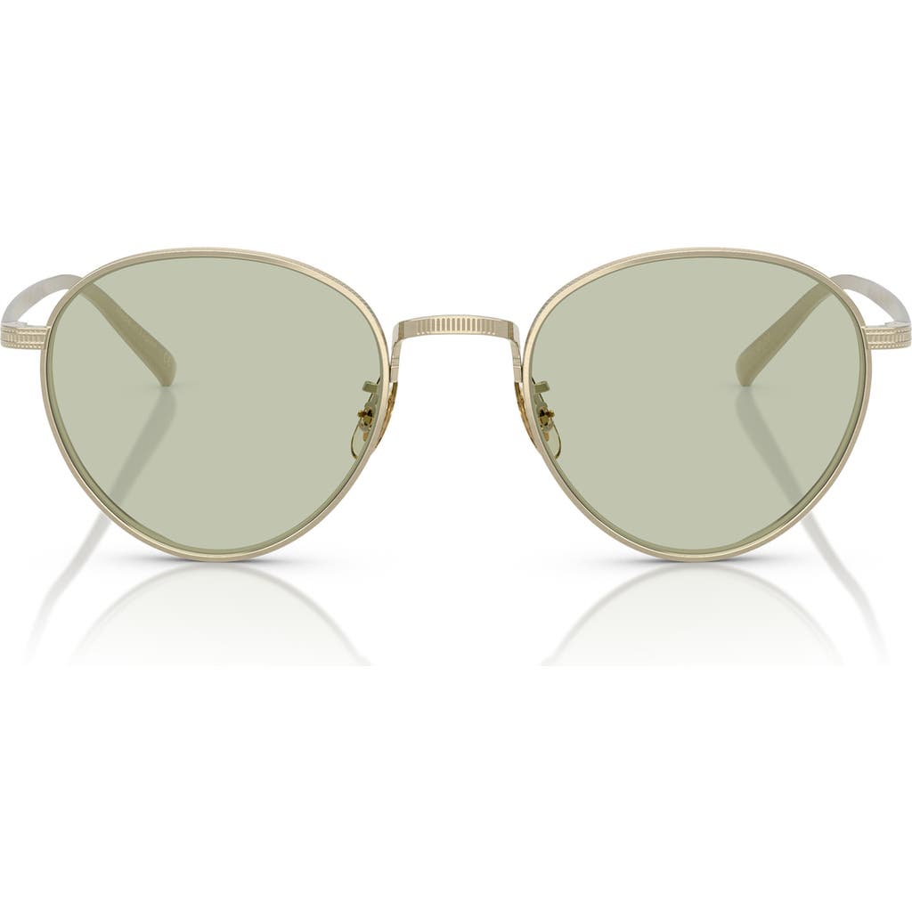 Oliver Peoples 49mm Phantos Sunglasses In Green Grad