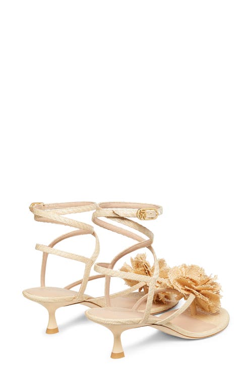 Shop Stuart Weitzman Belize 50 Sandal In Natural.