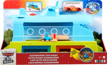 Mattel Disney Pixar Cars On The Road Color Change Submarine Car