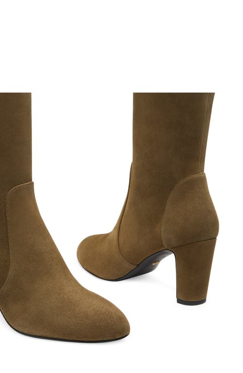 Stuart Weitzman Vida Bootie In Truffle
