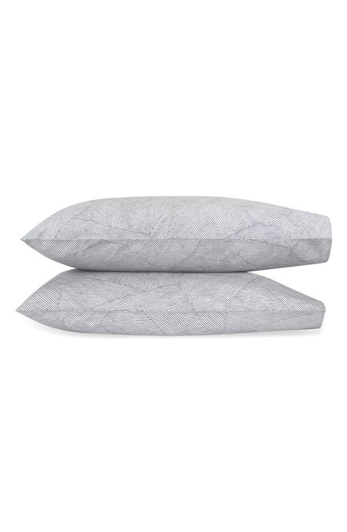 Matouk Burnett Set of 2 500 Thread Count Pillowcases in Nickel at Nordstrom