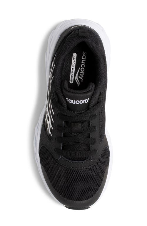 Saucony Wind 2.0 Water Repellent Sneaker In Black/white