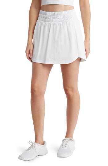 Shop Z By Zella Interval Woven Sport Skort In White