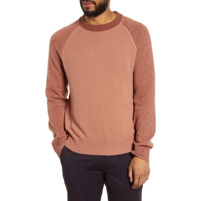 Club Monaco Slim Fit Garment Dye Sweater, Pink