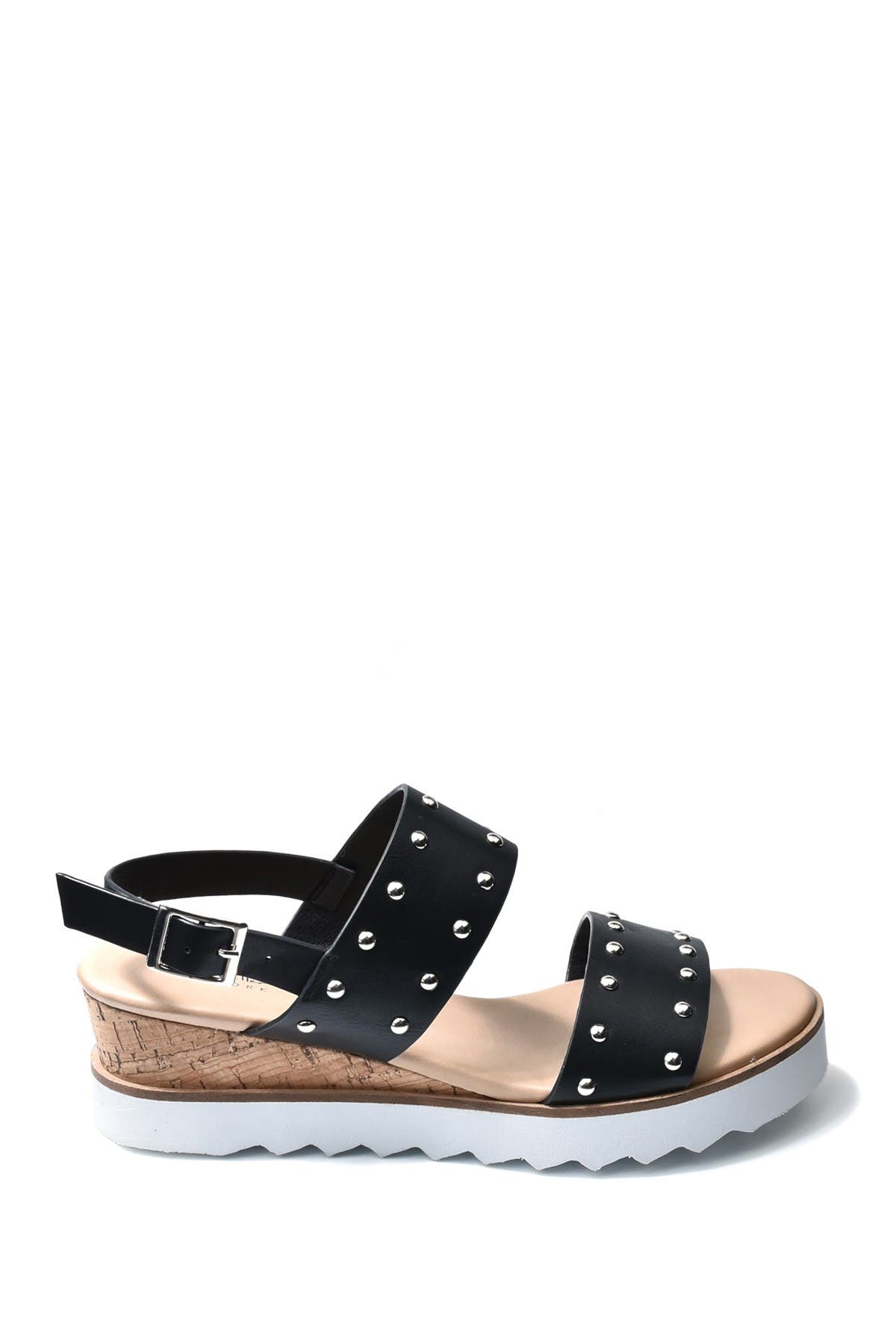 nicole miller studded flats